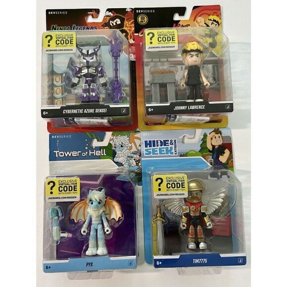 Devseries Ninja Legends Tower Of Hell Hide Seek Extreme Cobra Kai ROBLOX (x 4) - Picture 1 of 7